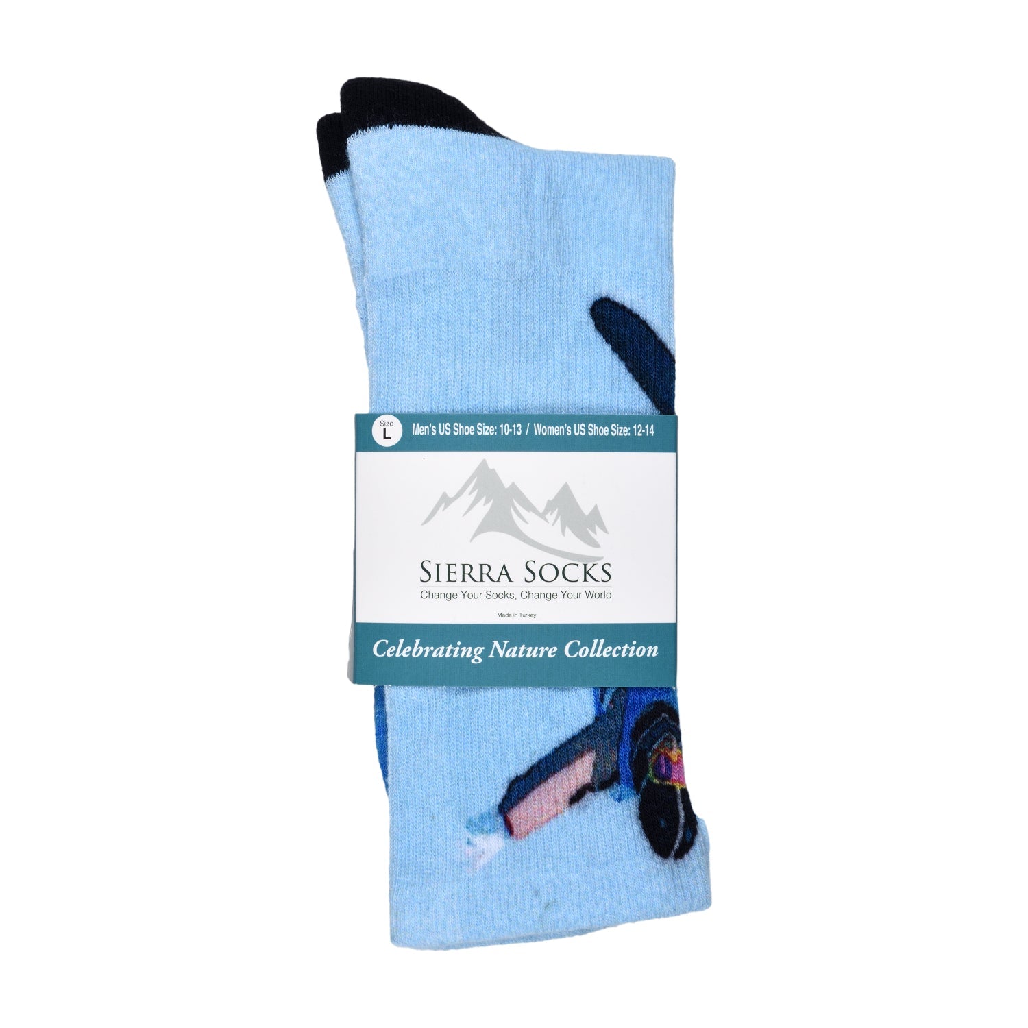 Men & Women's CoolMax Knee-High Socks, Nature Inspired Collection for Men & Women Eco-Friendly Knee High Socks - Wear Sierra
