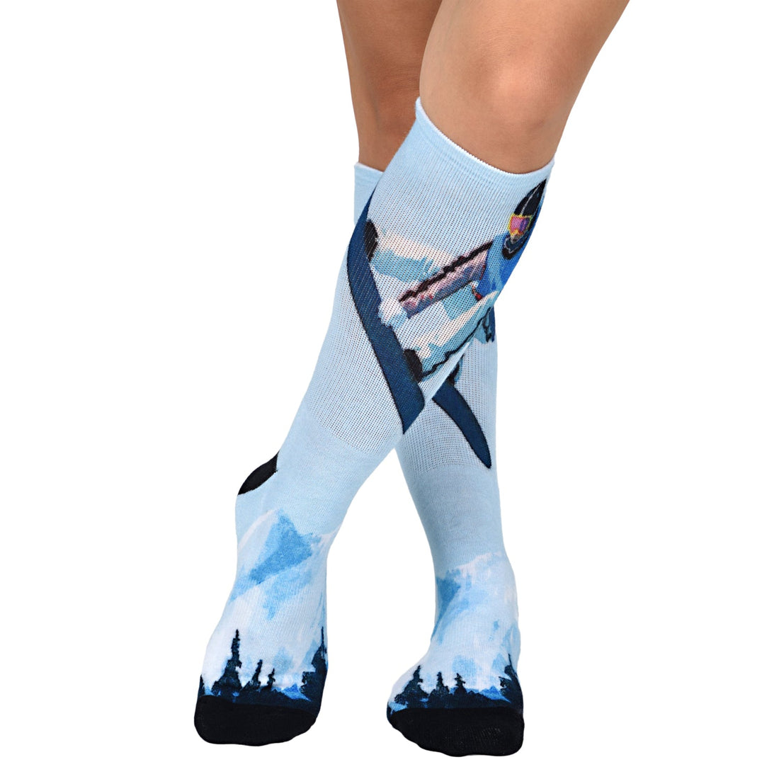 Men & Women's CoolMax Knee-High Socks, Nature Inspired Collection for Men & Women Eco-Friendly Knee High Socks - Wear Sierra