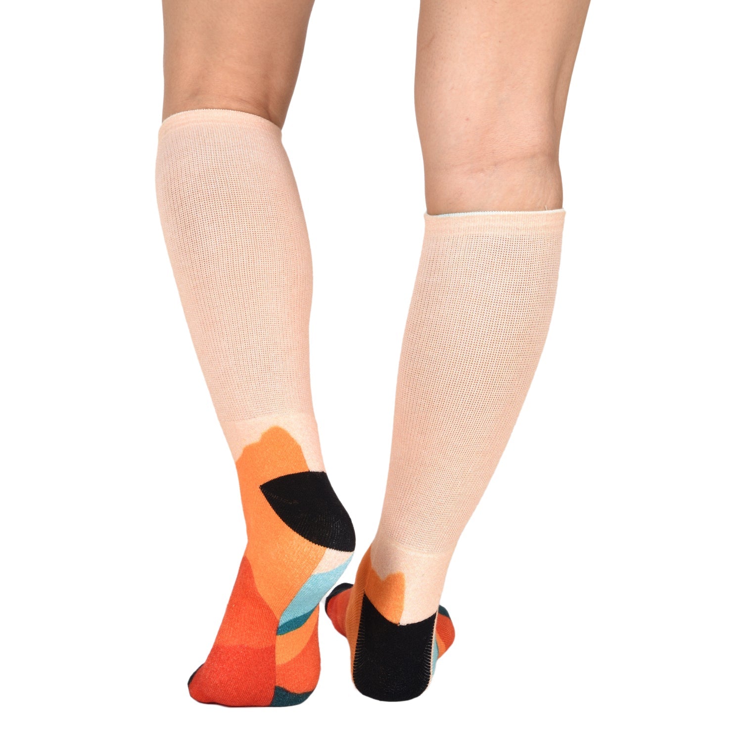 Men & Women's CoolMax Knee-High Socks, Nature Inspired Collection for Men & Women Eco-Friendly Knee High Socks - Wear Sierra