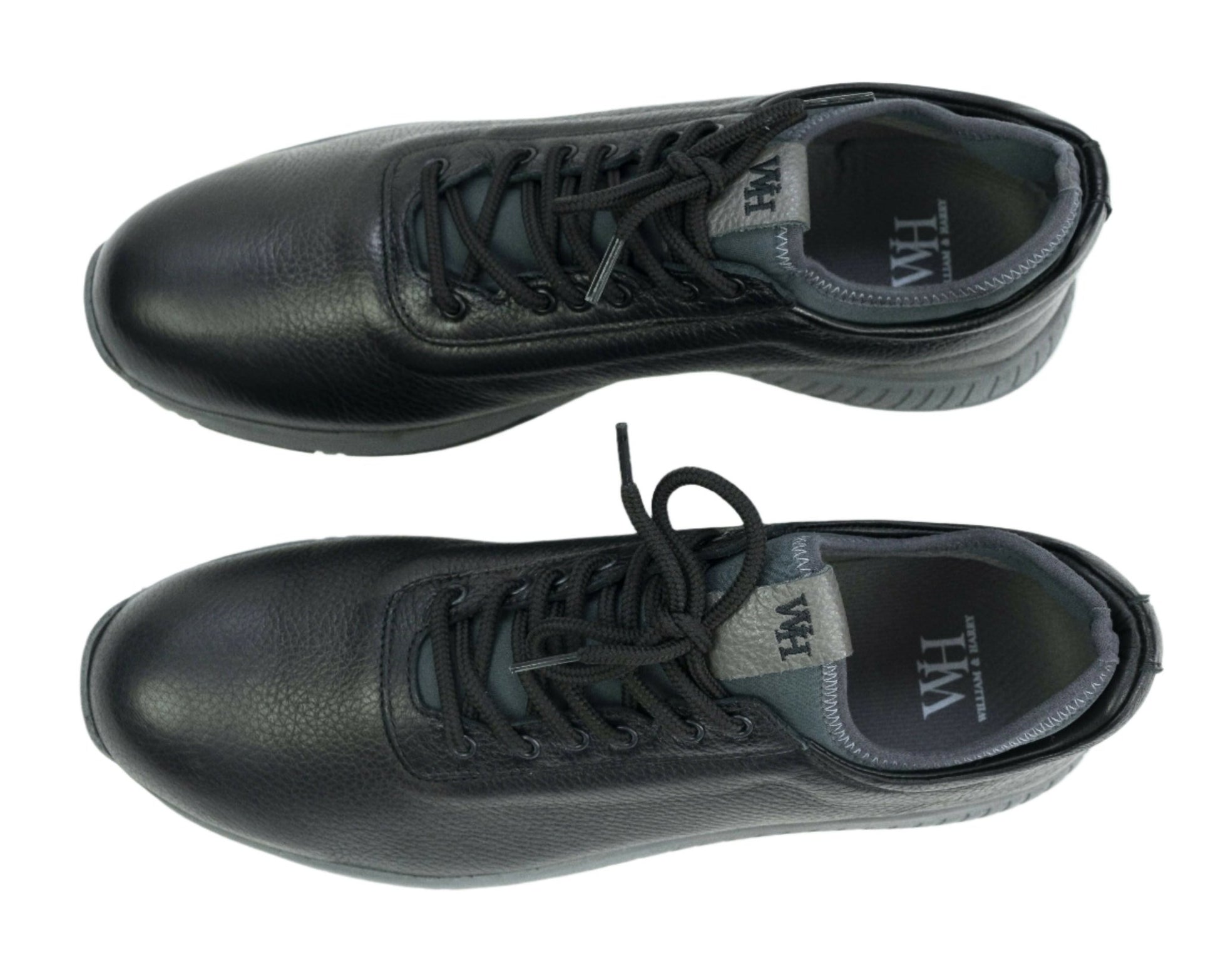Men's Ace Deerskin Golf Shoes - in All Black - Wear Sierra
