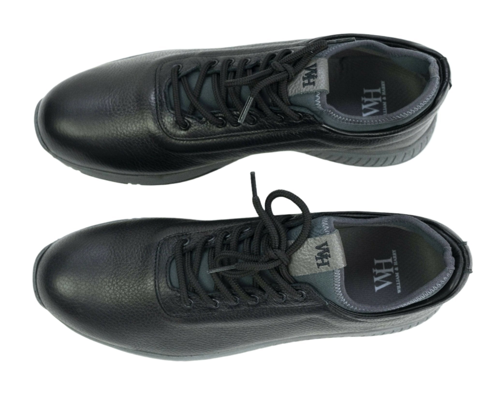 Men's Ace Deerskin Golf Shoes - in All Black - Wear Sierra