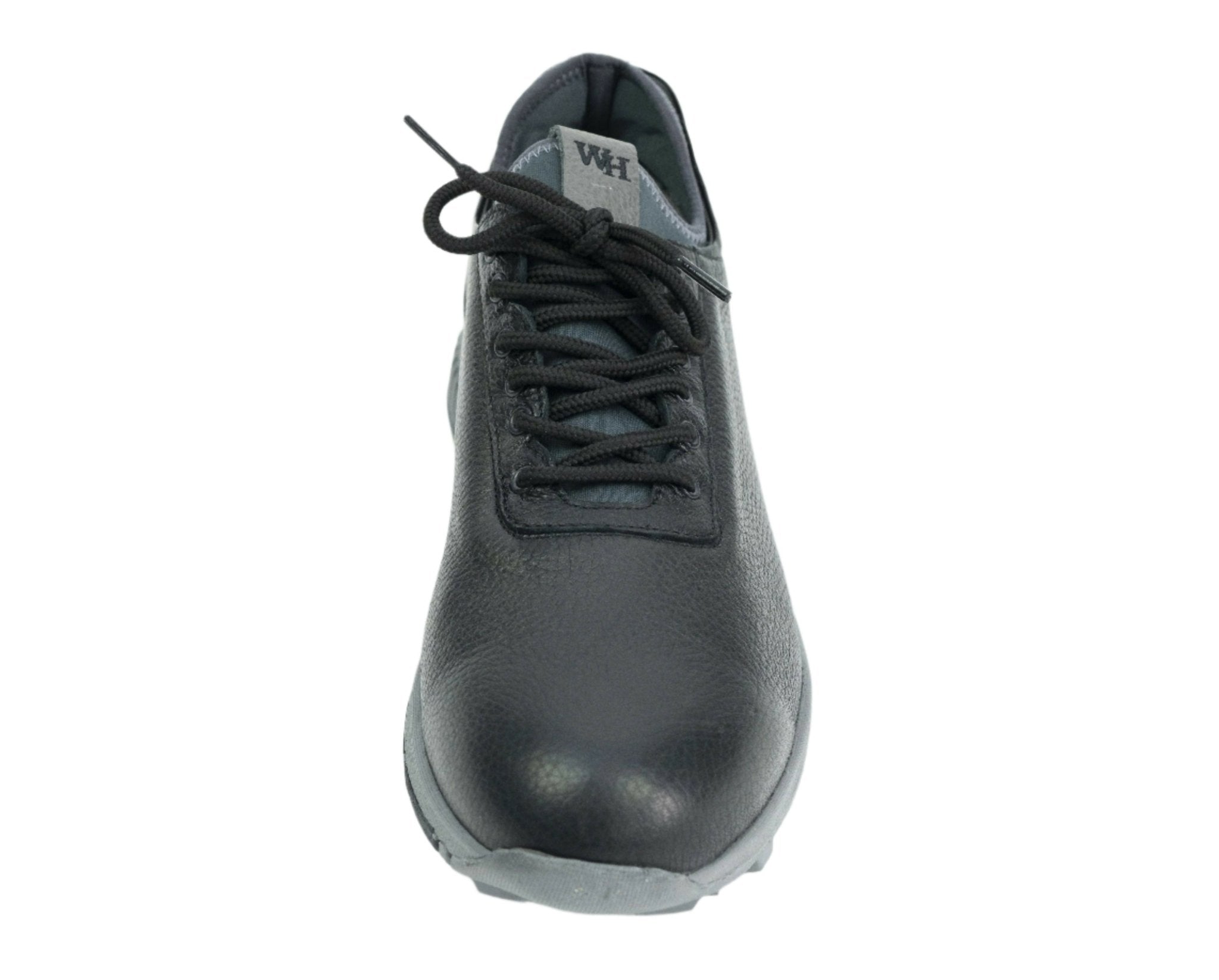 Men's Ace Deerskin Golf Shoes - in All Black - Wear Sierra