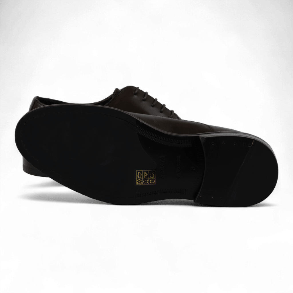 Men's Classic Leather Dress Shoes in Brown - Great Pick for the Office! (Diogenes Style) - Wear Sierra