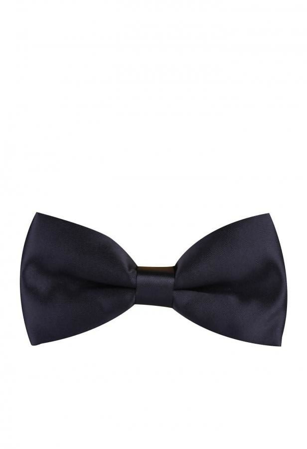 Men's Custom Pre-Tied Sateen Bow Tie Black Bow Tie For Him, Perfect for Wedding, Prom and Black Tie Events - Wear Sierra