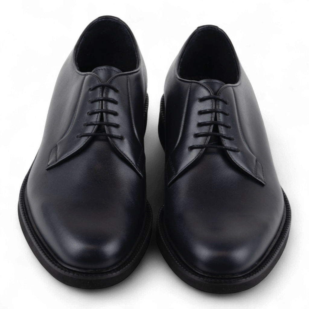 Men's Leather Derby Style Dress Shoes (Thales Style) - Wear Sierra