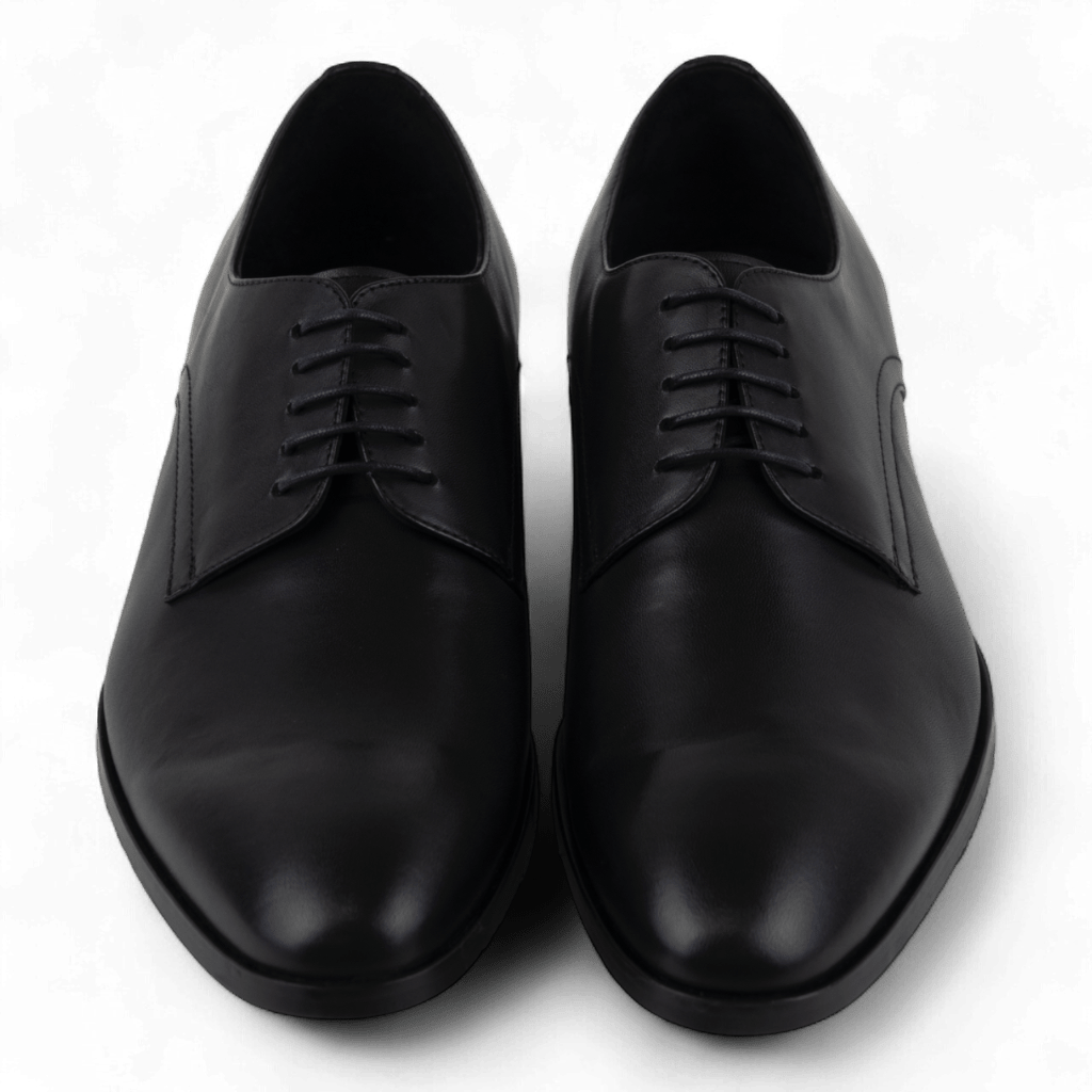 Men's Leather Whole-Cut Derby Style Dress Shoes (Epicurus Style) - Wear Sierra