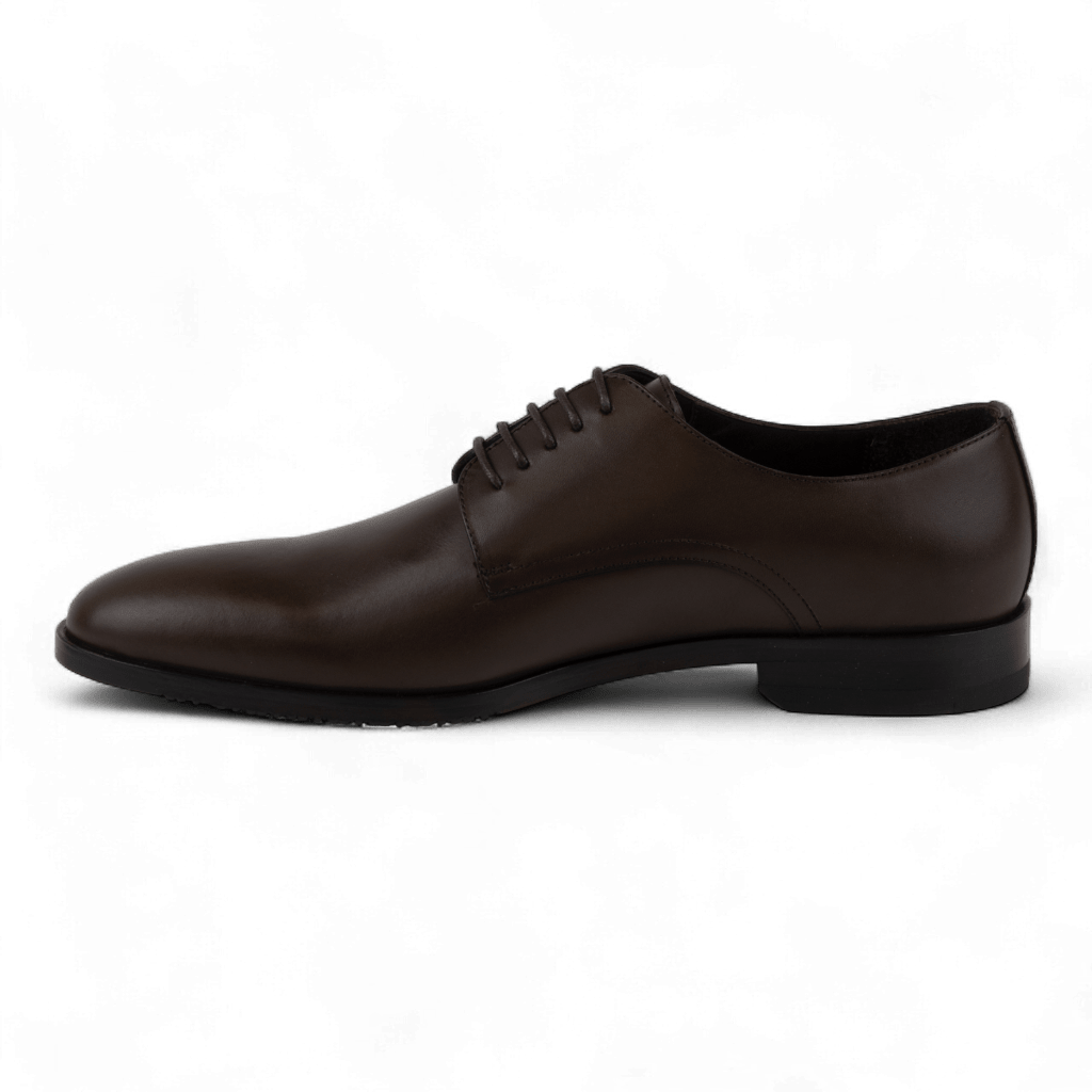 Men's Leather Whole-Cut Derby Style Dress Shoes (Epicurus Style) - Wear Sierra