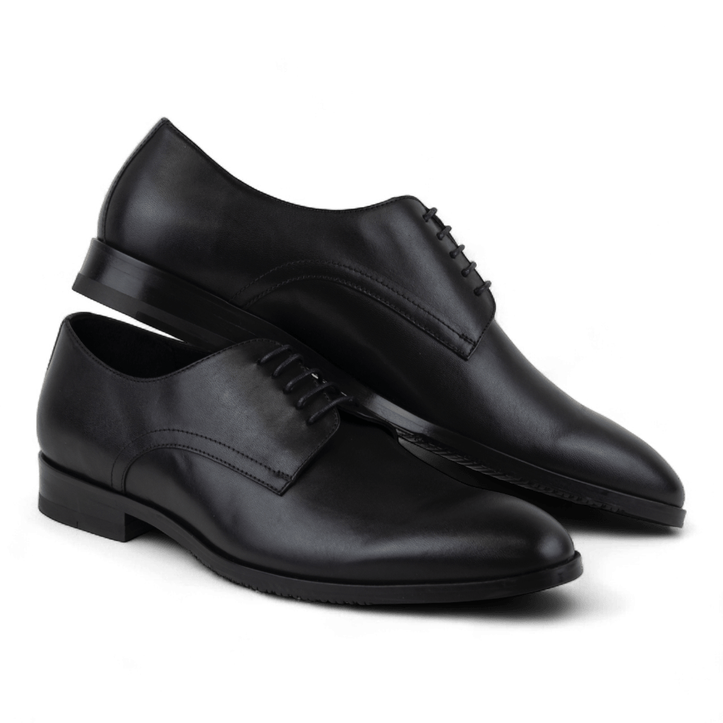 Men's Leather Whole-Cut Derby Style Dress Shoes (Epicurus Style) - Wear Sierra