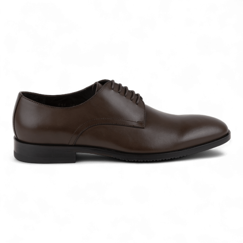 Men's Leather Whole-Cut Derby Style Dress Shoes (Epicurus Style) - Wear Sierra