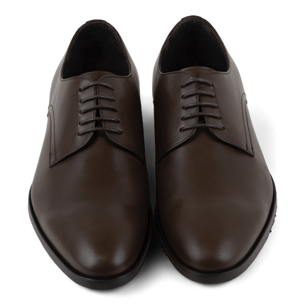 Men's Leather Whole-Cut Derby Style Dress Shoes (Epicurus Style) - Wear Sierra