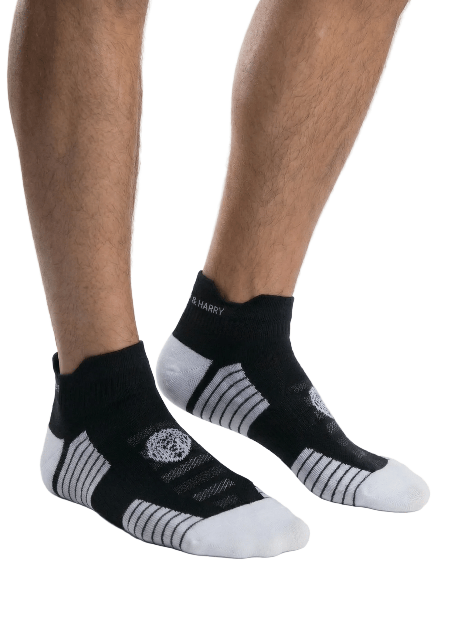 Men's Performance Ankle Socks in Regular to Big & Tall Sizes - Mild Compression Socks, Great for Outdoor Activities, Gym and Sports - Wear Sierra