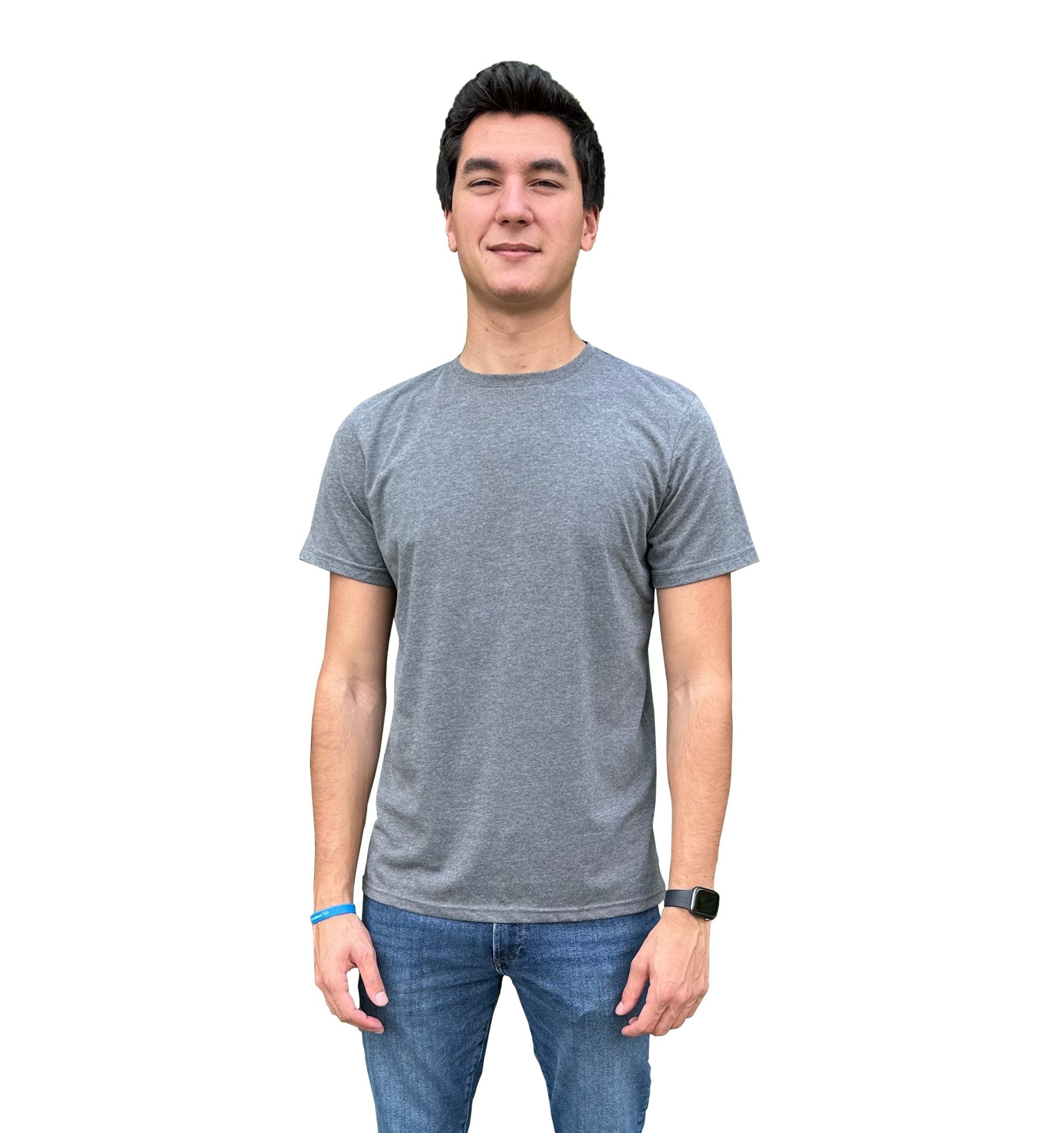 Men's Short Sleeve Crewneck T-Shirt in Combed Turkish Cotton - Wear Sierra
