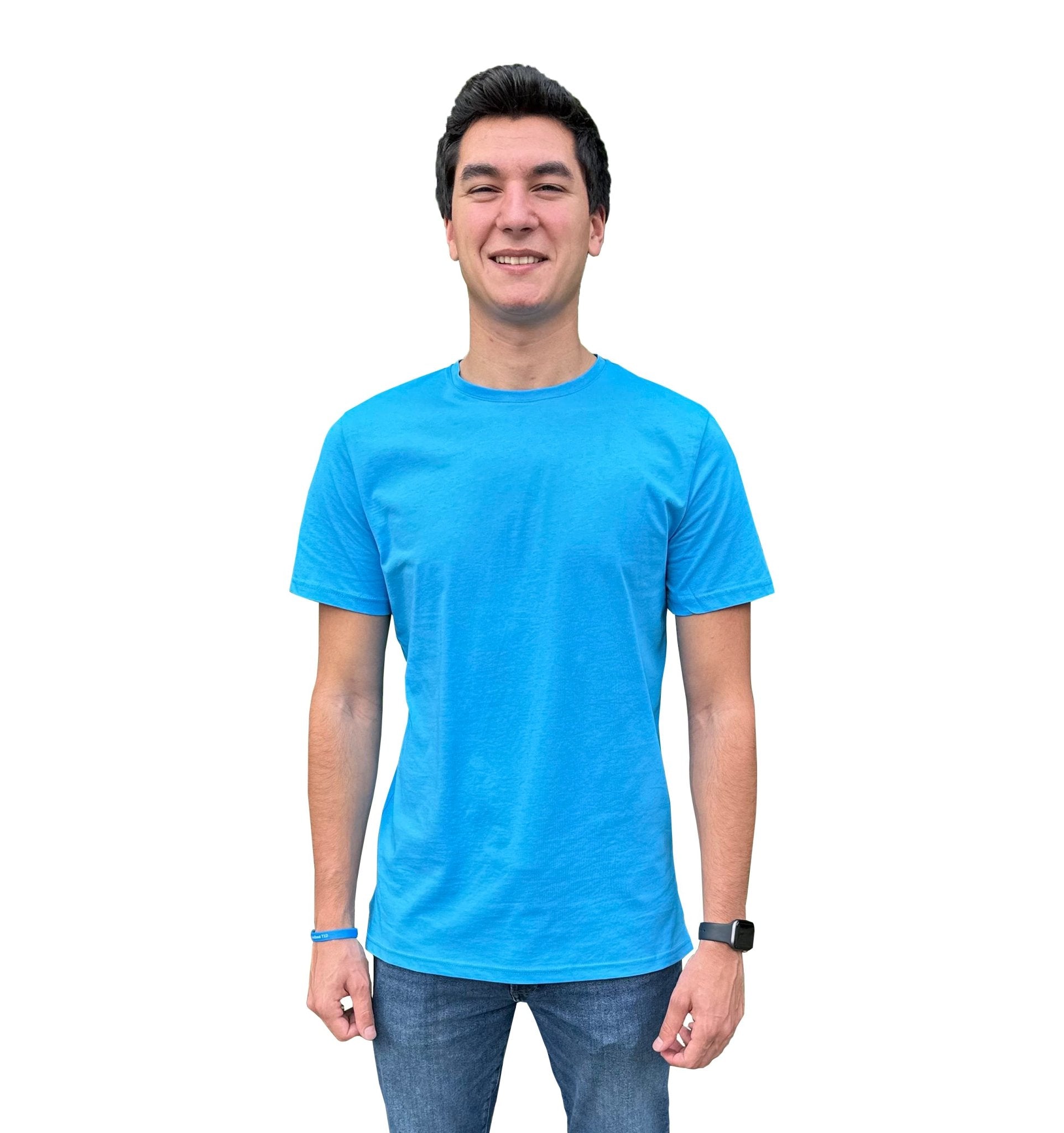 Men's Short Sleeve Crewneck T-Shirt in Combed Turkish Cotton - Wear Sierra