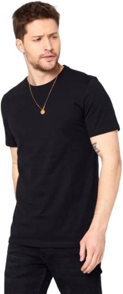 Men's Short Sleeve Crewneck T-Shirt in Combed Turkish Cotton - Wear Sierra