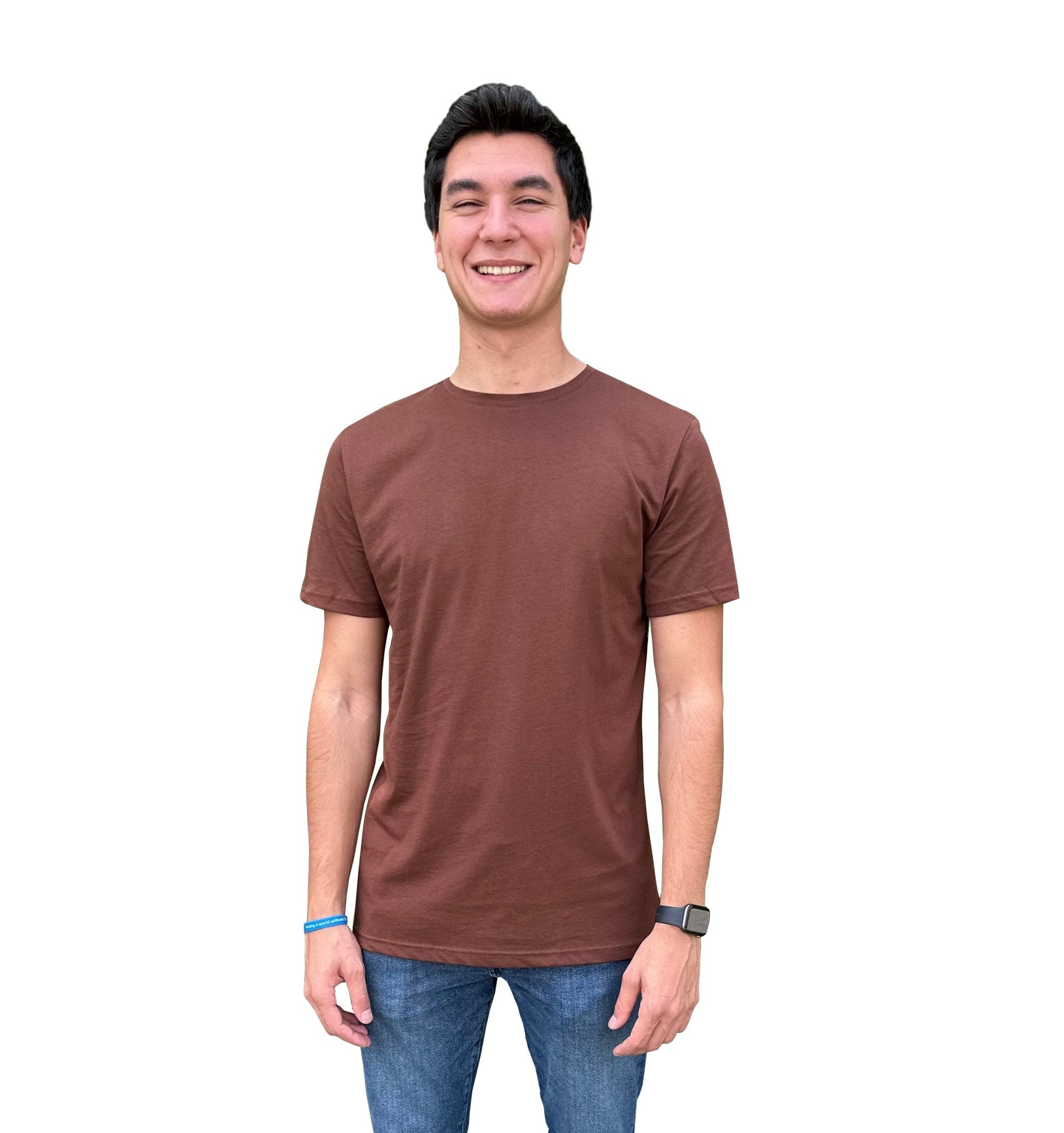 Men's Short Sleeve Crewneck T-Shirt in Combed Turkish Cotton - Wear Sierra