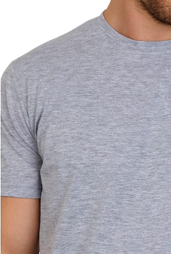 Men's Short Sleeve Crewneck T-Shirt in Combed Turkish Cotton - Wear Sierra