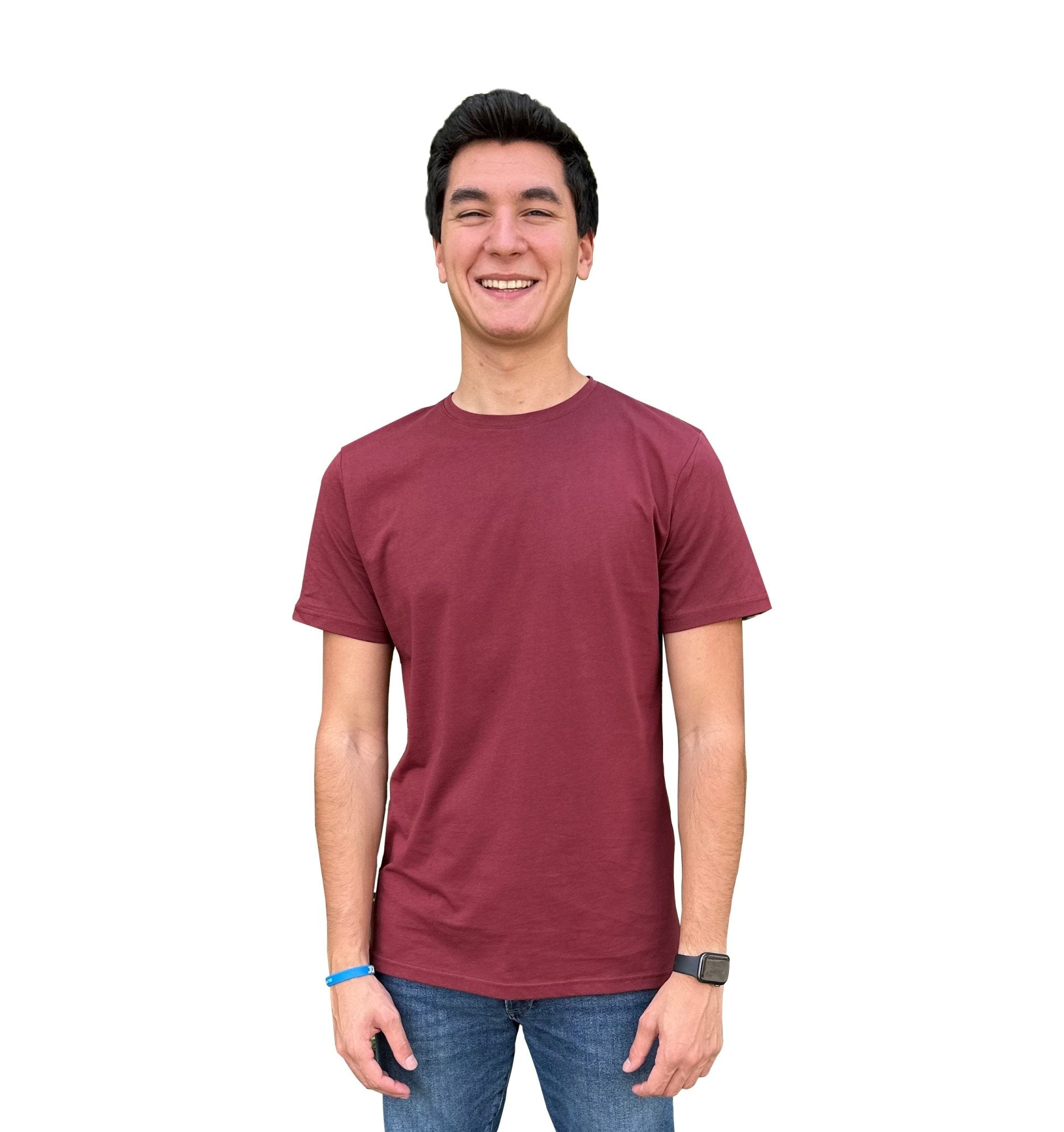 Men's Short Sleeve Crewneck T-Shirt in Combed Turkish Cotton - Wear Sierra