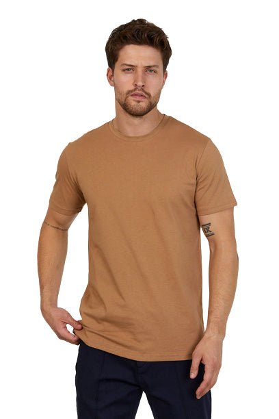 Men's Short Sleeve Crewneck T-Shirt in Combed Turkish Cotton - Wear Sierra