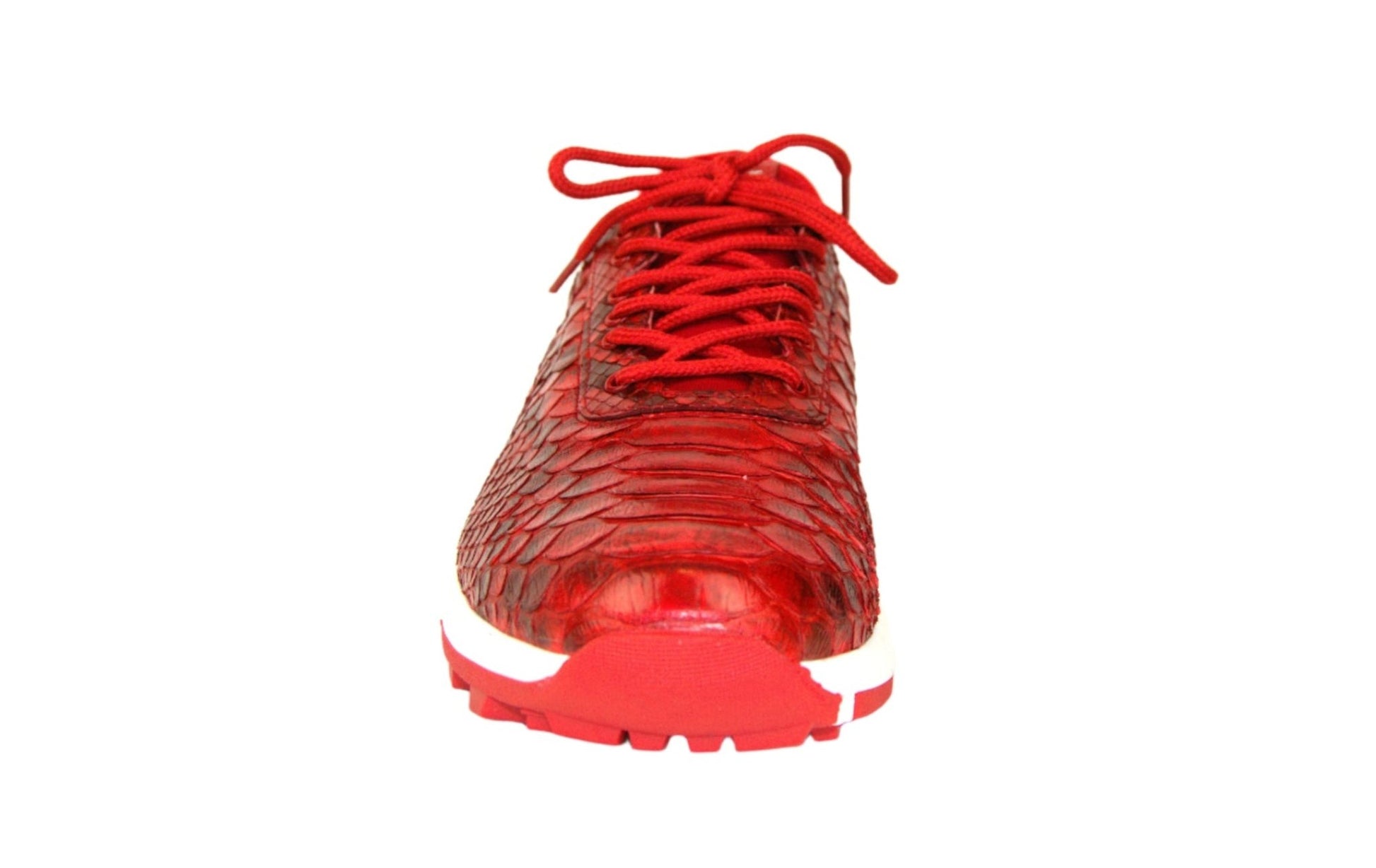 Men's Viper - Python Golf Shoes in Red - Wear Sierra