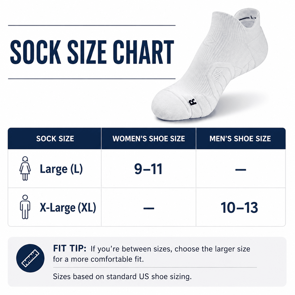 Men’s & Women’s Low Cut Performance Socks – Moisture-Wicking Athletic Socks for Running & Training - 1 Pair - Wear Sierra