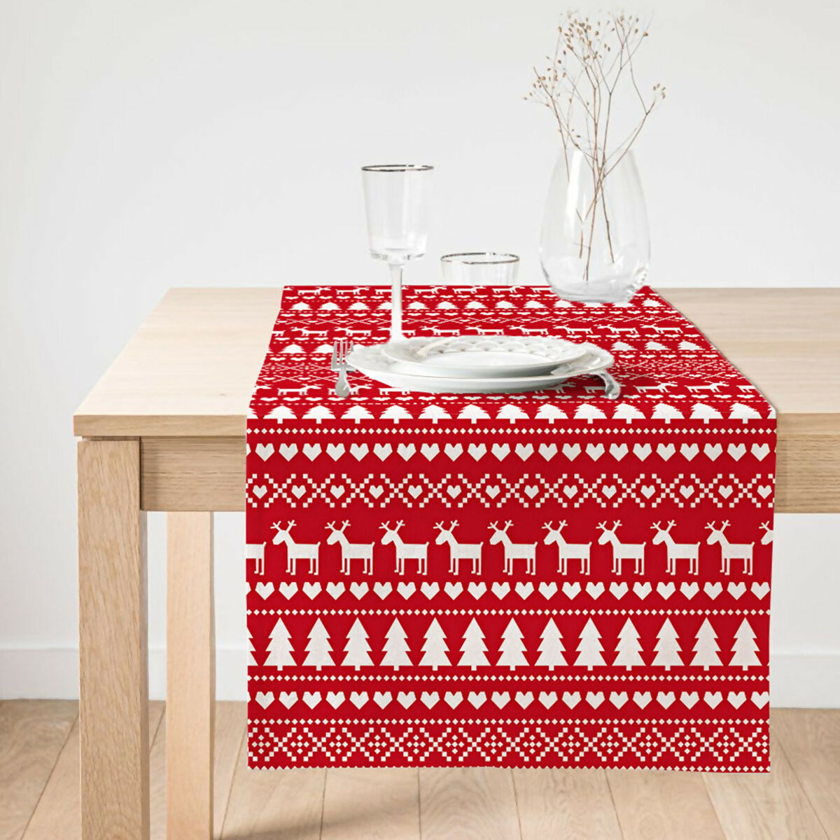 Christmas and Holiday Table Runners - Colorful and Festive, Great for Holiday Decorating