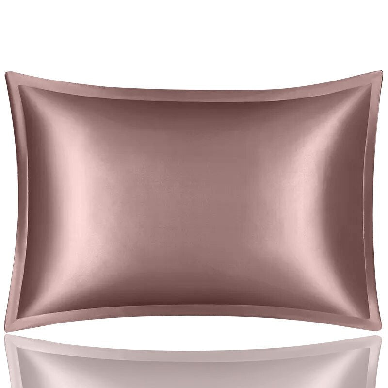 Mulberry Silk Queen Pillowcase for Healthy Skin and Hair - Natural Cooling Silk - Wear Sierra