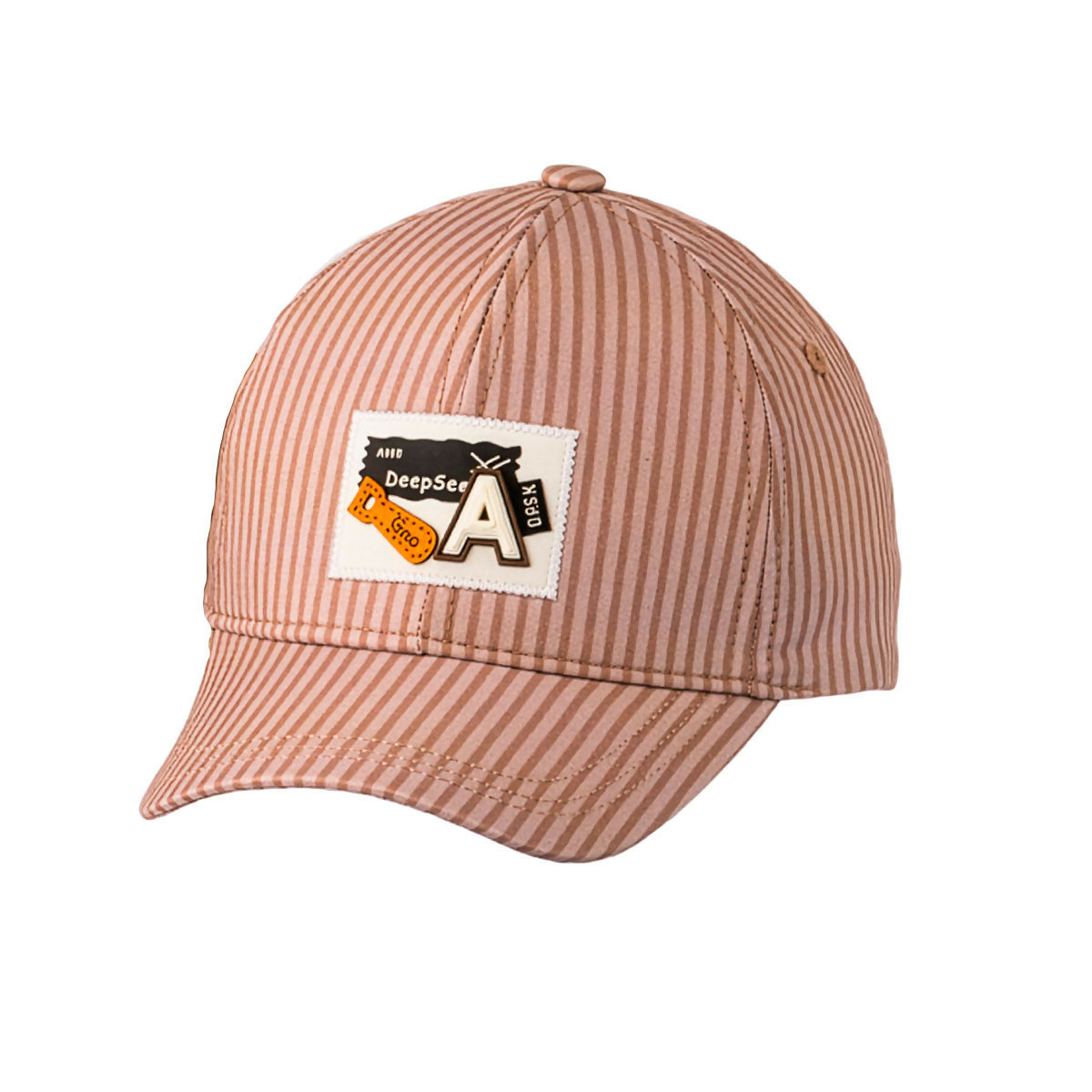 Boys Striped Cap for Summer, Fits Ages 5 Years to 8 Years