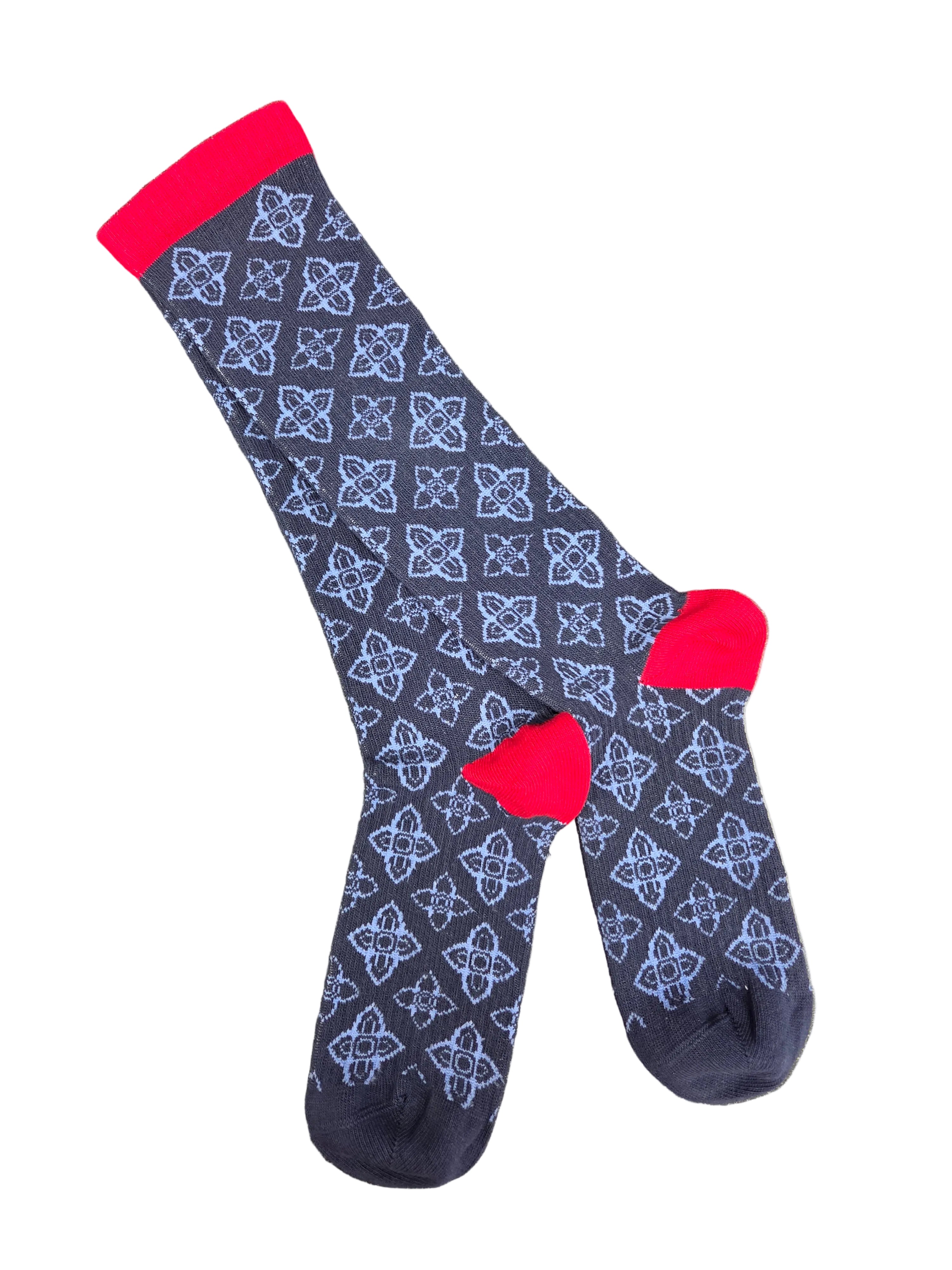 Women's Light Compression Knee High Socks - Great for Travel, Achy Tired Legs for Shoe Size 9-11