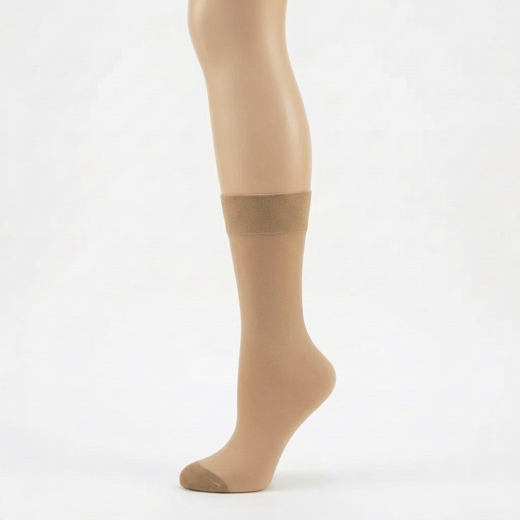 Women's Sheer Ankle Highs 6-Pack Regular & Queen Sizes
