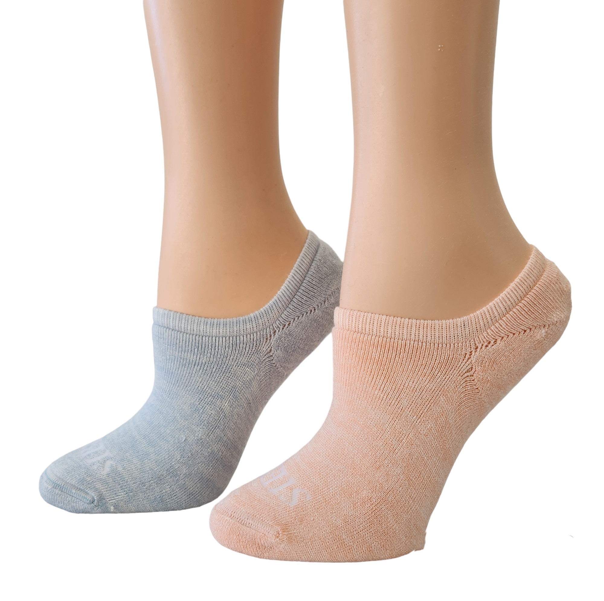 No Show Arch Support Cushioned Socks for Women - Colorful Footie Socks - Wear Sierra