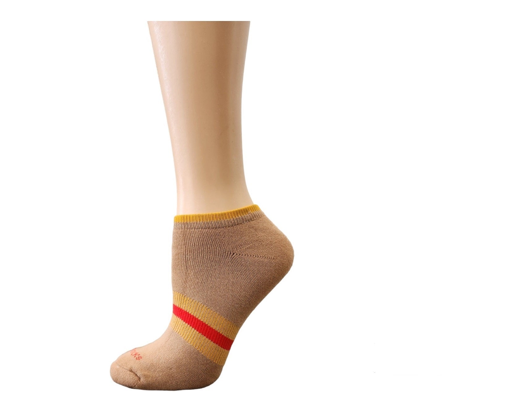 No-Show Cushioned Ankle Socks with Arch Support for Women - Wear Sierra