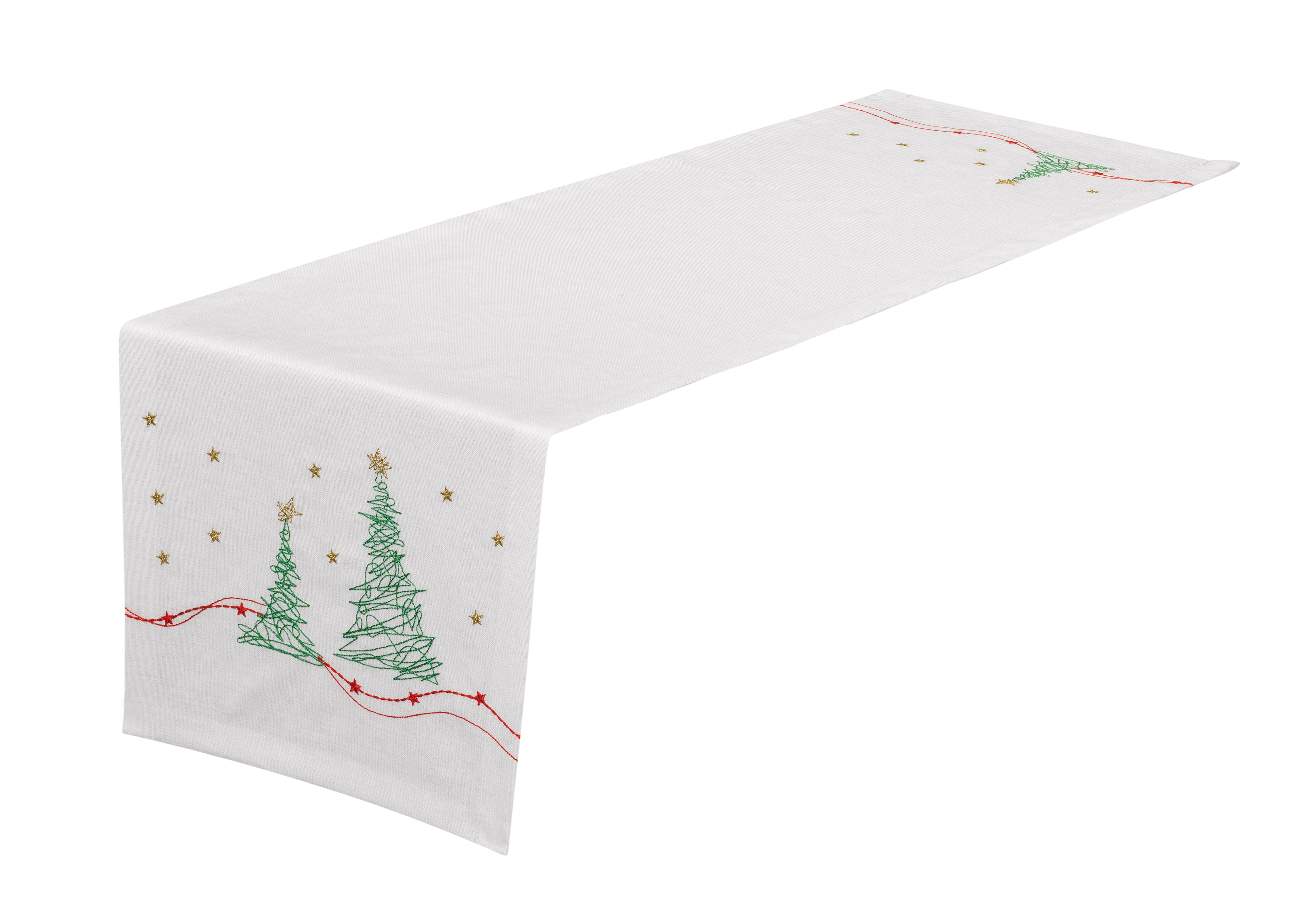 Christmas and Holiday Table Runners - Colorful and Festive, Great for Holiday Decorating - Wear Sierra