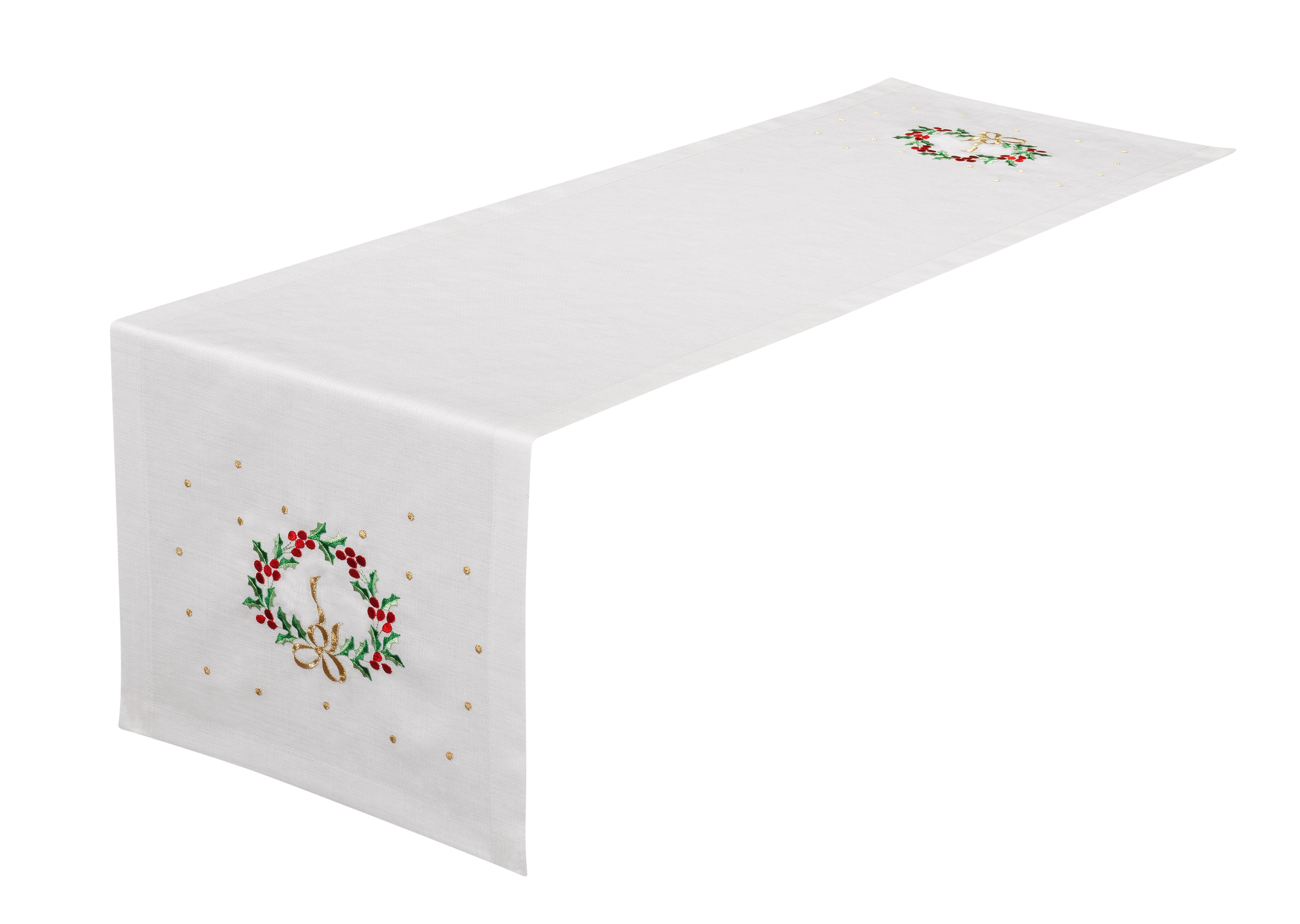 Christmas and Holiday Table Runners - Colorful and Festive, Great for Holiday Decorating - Wear Sierra