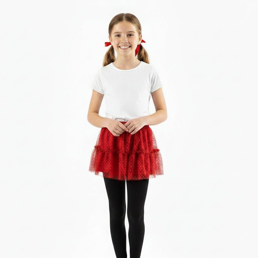Nylon Tights for Girls in Black - Perfect for School Uniforms, Dance in 1 Pair Packs - Wear Sierra
