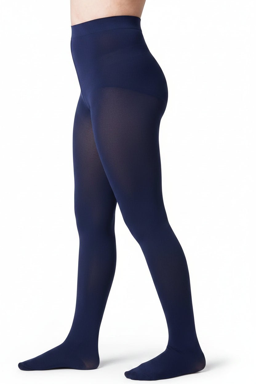 Nylon Tights for Girls in Navy - Perfect for Daily Wear & School Uniforms, in 1 Pair Packs - Wear Sierra