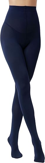 Nylon Tights for Women in Navy - Perfect for Daily Wear, Nurses & Teachers in 1 Pair Packs - Wear Sierra