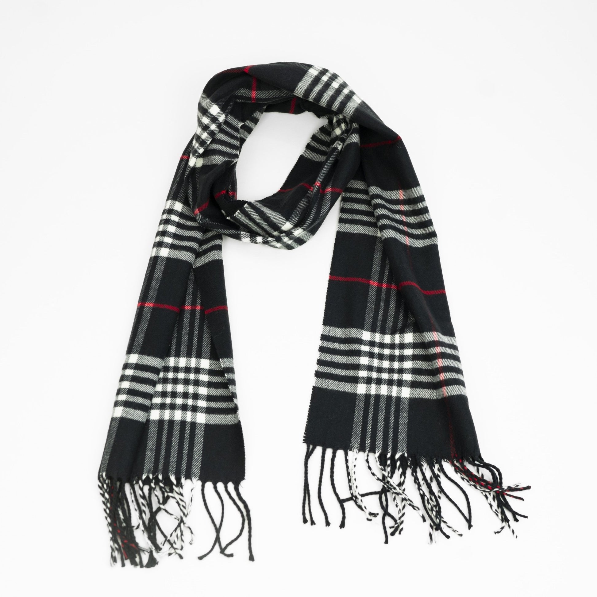 Plaid Scarf, Warm, Soft & Colorful for Men & Women - Wear Sierra