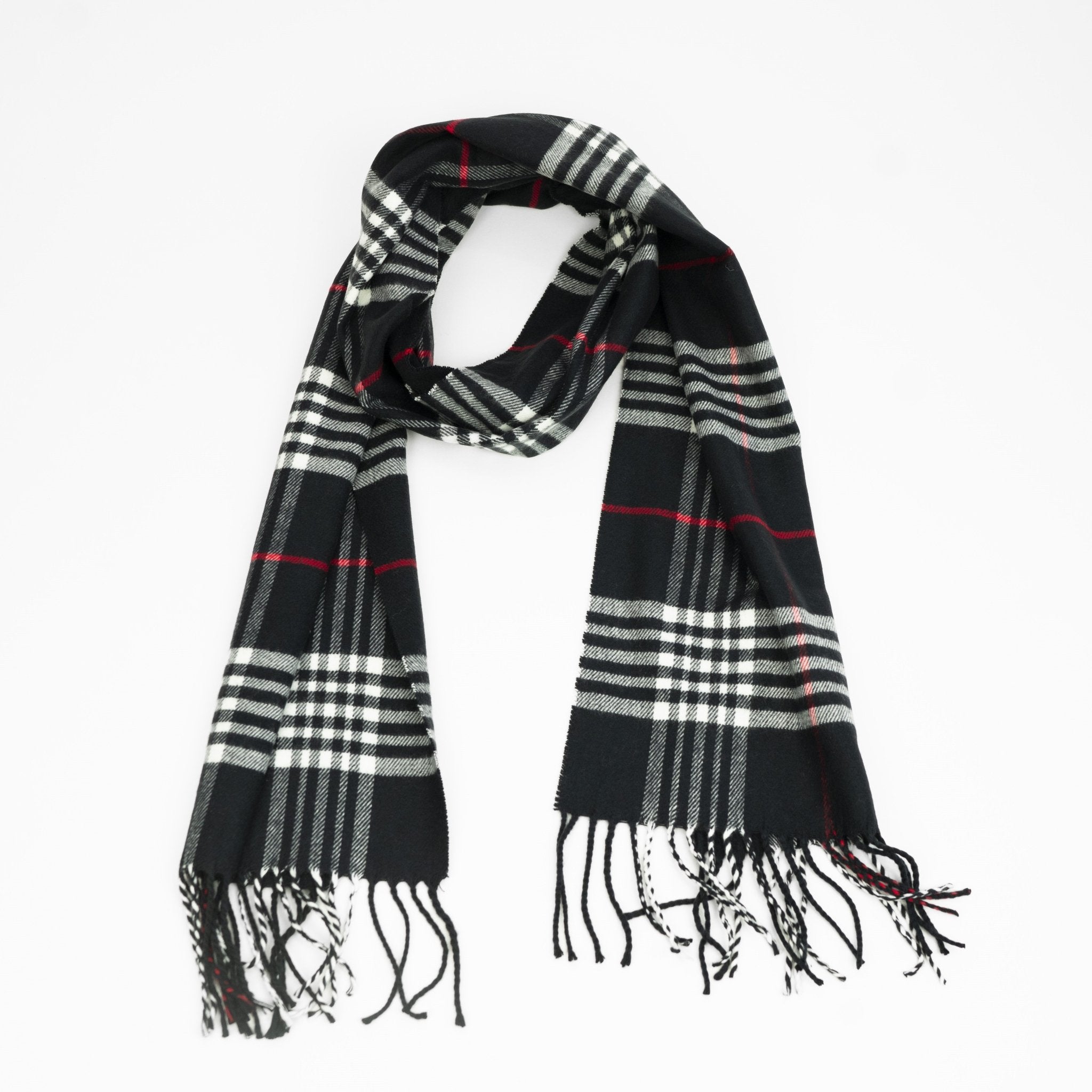 Plaid Scarf, Warm, Soft & Colorful for Men & Women - Wear Sierra
