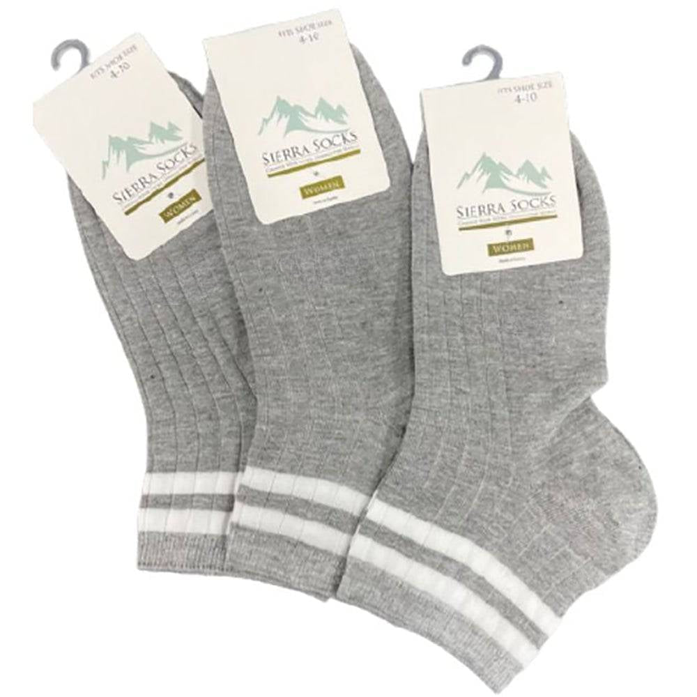 Rayon Ladies Quarter Hi Performance Socks Multi-Packs - Wear Sierra