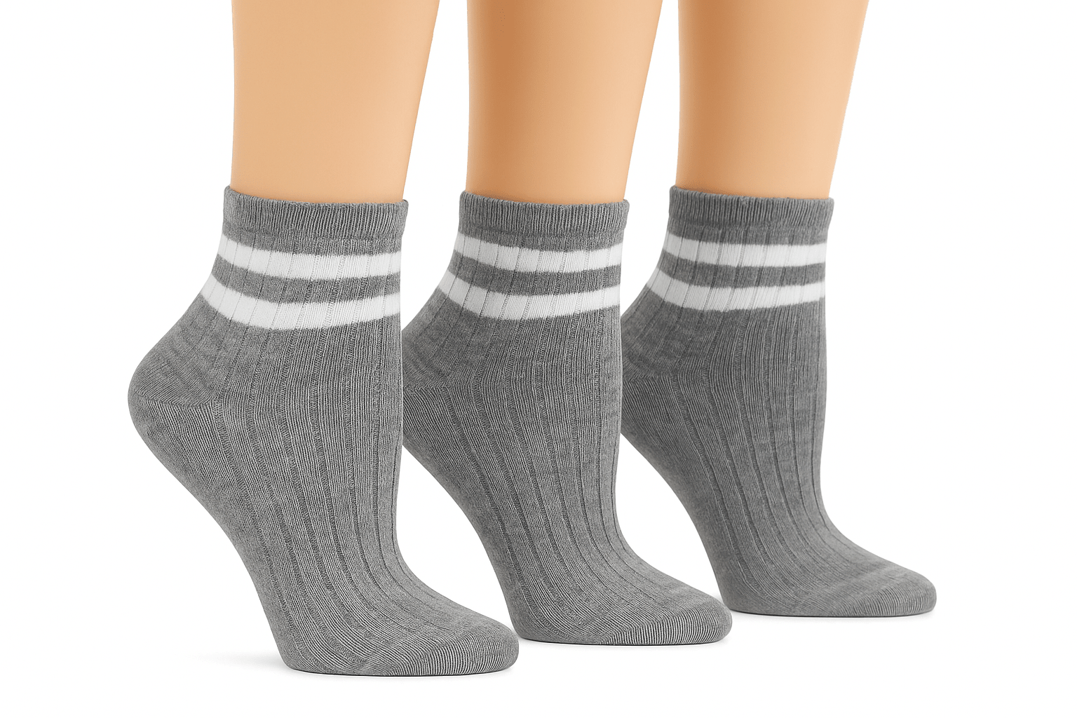 Rayon Ladies Quarter Hi Performance Socks Multi-Packs - Wear Sierra
