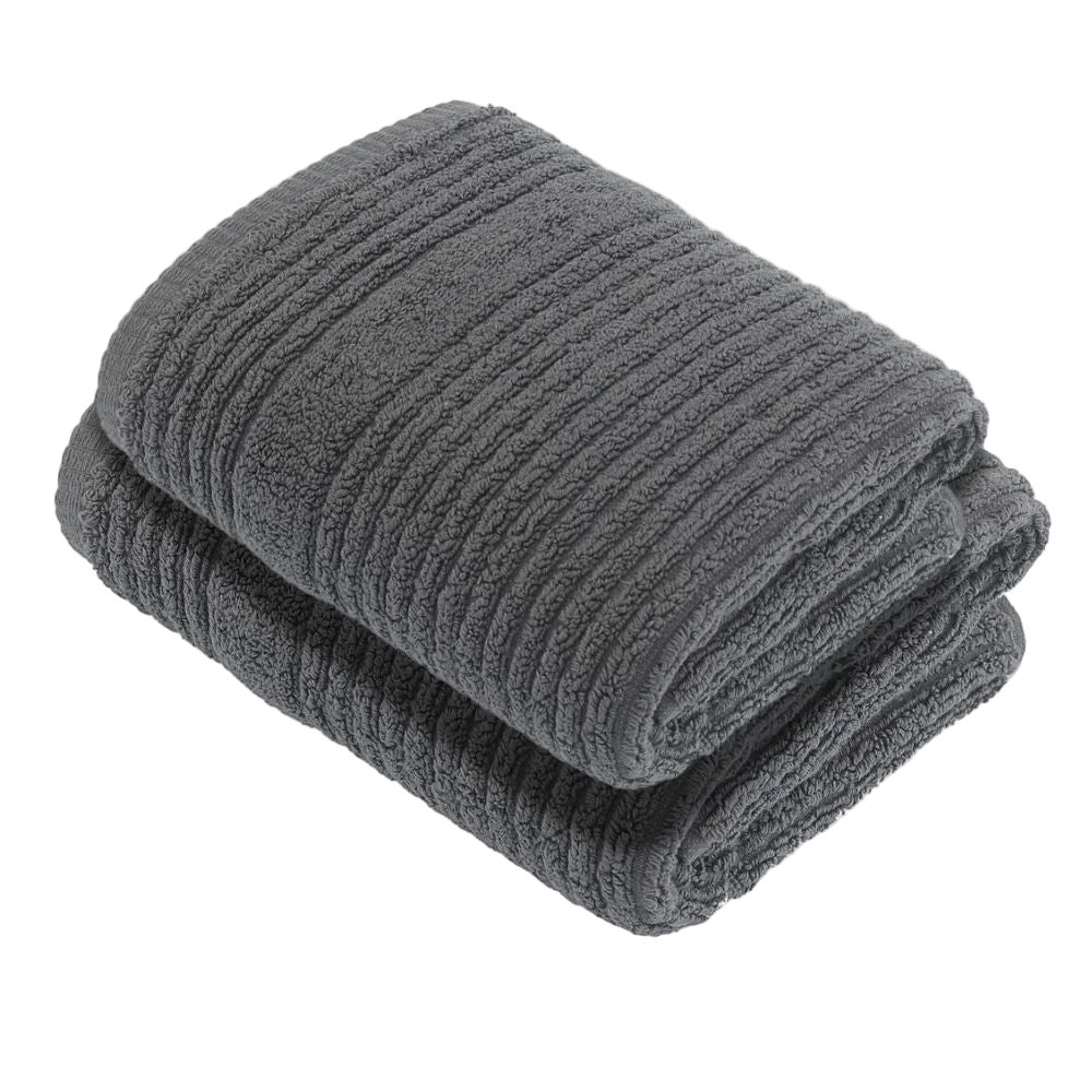 Luxury Turkish Bath Towels, 100% Turkish Cotton, Quick Drying, High Absorbency, Ultra Soft Towels For Home and Bath, Oversized 30"W x 55"L 2-Piece Plush Bath Towels, Rialto Style