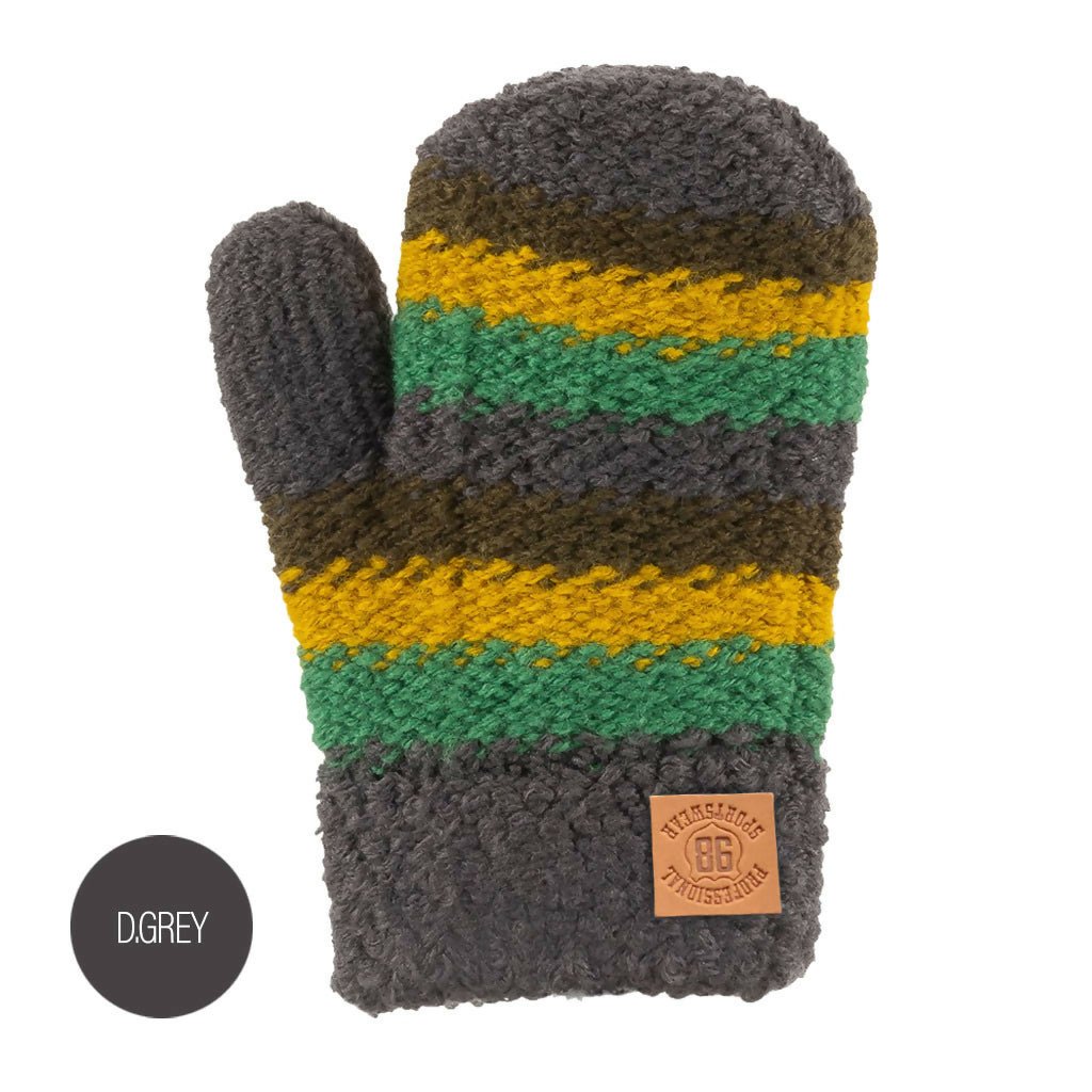 Soft Knit Mittens for Baby or Toddler - 1-3 Years Kids Warm Mittens for Boys and Girls - Wear Sierra