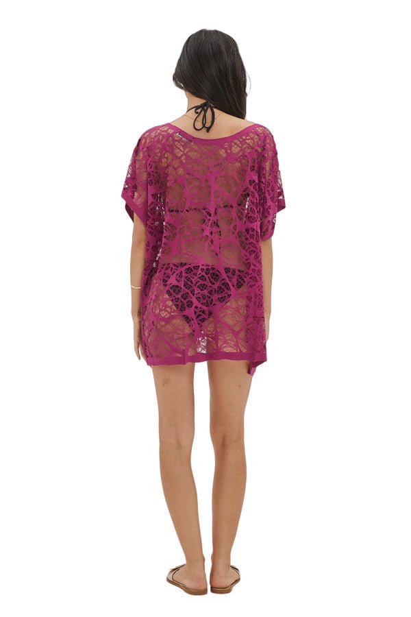 Stylish Women's Colorful Beach Summer Cover-Ups - Fun and Flirty Dresses - Perfect for Vacations and Cruises - Multiple Color Options - Wear Sierra