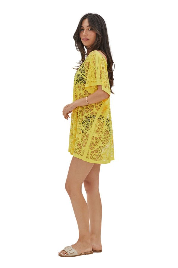 Stylish Women's Colorful Beach Summer Cover-Ups - Fun and Flirty Dresses - Perfect for Vacations and Cruises - Multiple Color Options - Wear Sierra