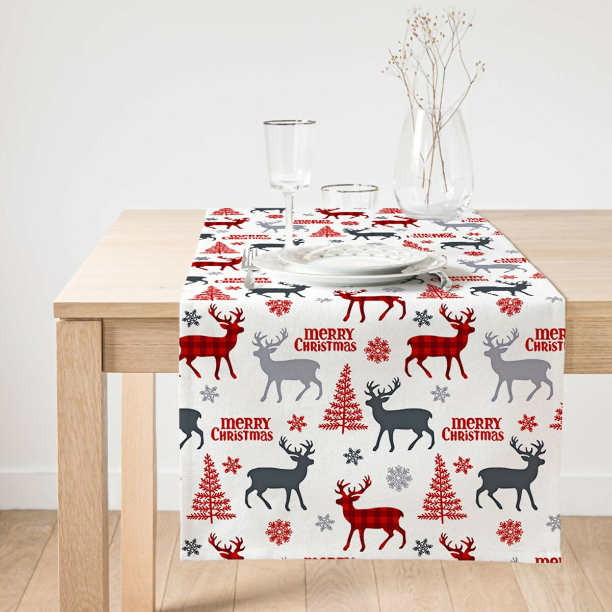 Christmas and Holiday Table Runners - Colorful and Festive, Great for Holiday Decorating