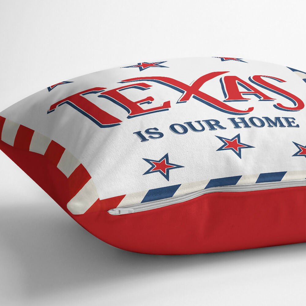 Texas Themed Throw Pillow Covers - Perfect Housewarming Idea or Gift for Texas Fans - Wear Sierra