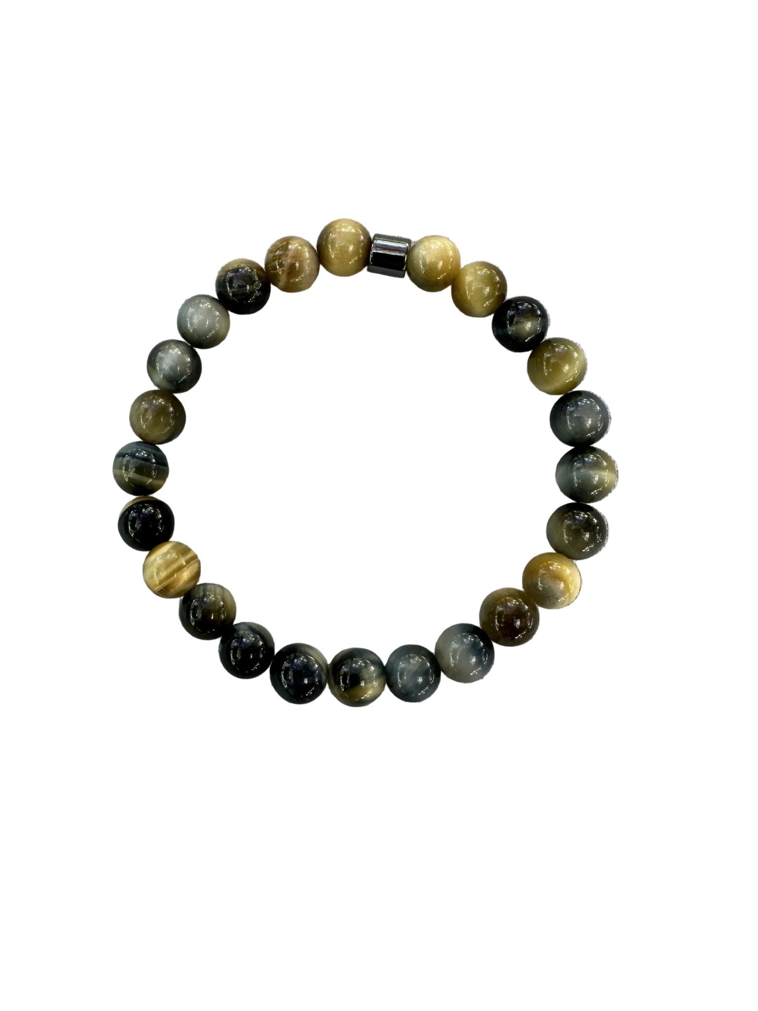 Tiger’s Eye Natural Stone Bracelet with Matching Necklace - Wear Sierra