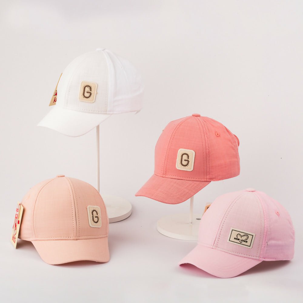 Toddler Girls Hat With Front Patch, Fits Ages 1 Year - 4 Years - Wear Sierra