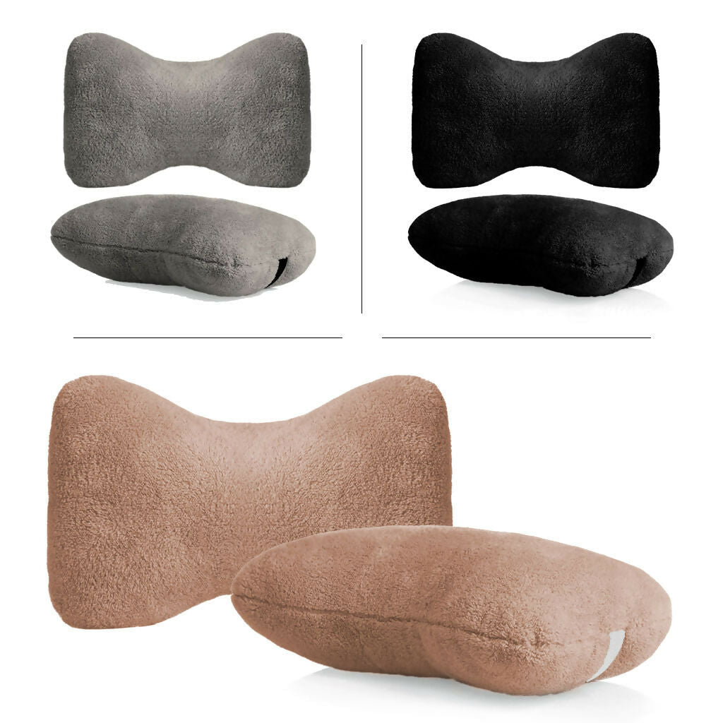 Travel Neck Pillow for Car or SUV with Elastic Strap - Wear Sierra