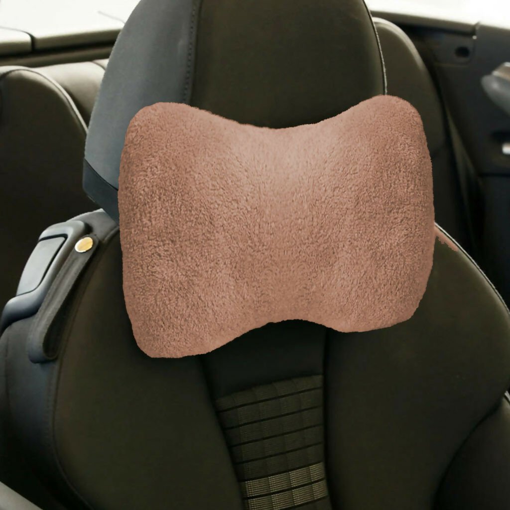 Travel Neck Pillow for Car or SUV with Elastic Strap - Wear Sierra